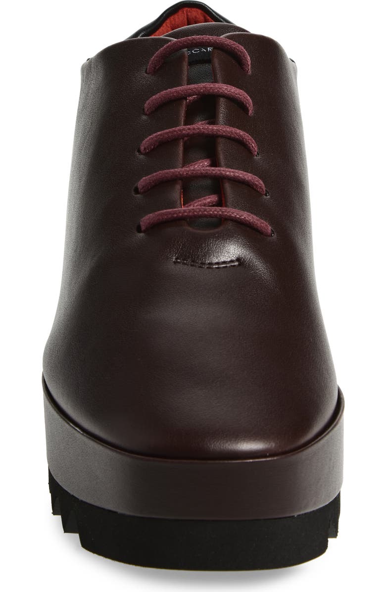 Stella McCartney Sneakelyse Platform Sneaker, Alternate, color, Moka