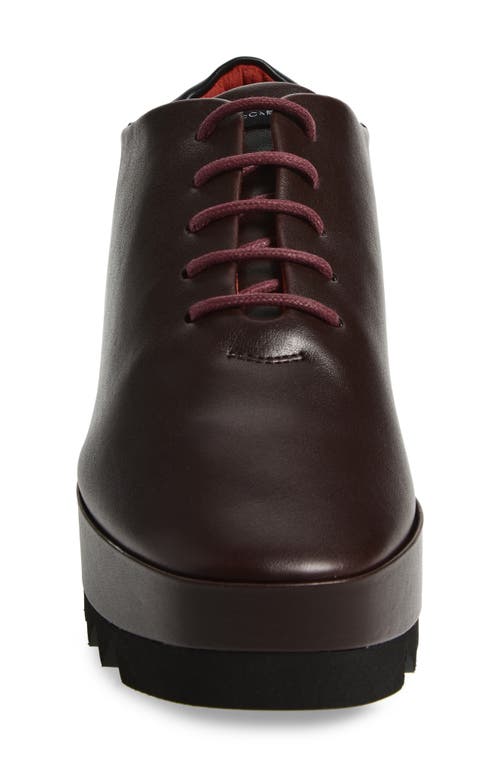 Stella Mccartney Sneakelyse Platform Sneaker In Brown