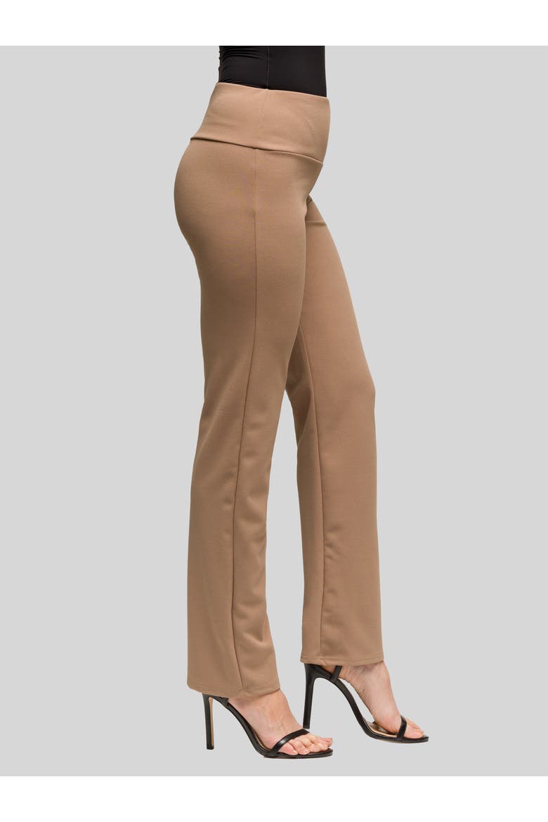 Comfortable Stretch High Waist Dress Pants, Alternate, color, Mocha