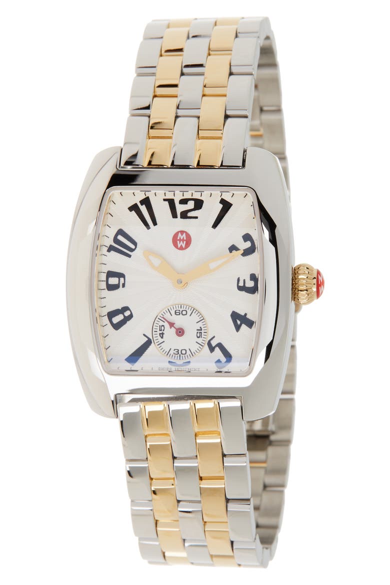 Women's Urban Bracelet Watch, 29mm x 35mm, Main, color, 2T SILVER/GOLD