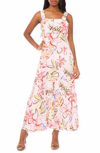 Halogen® Challis Smocked Sundress