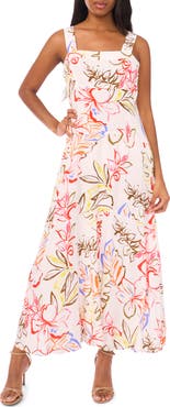 Halogen® Challis Smocked Sundress