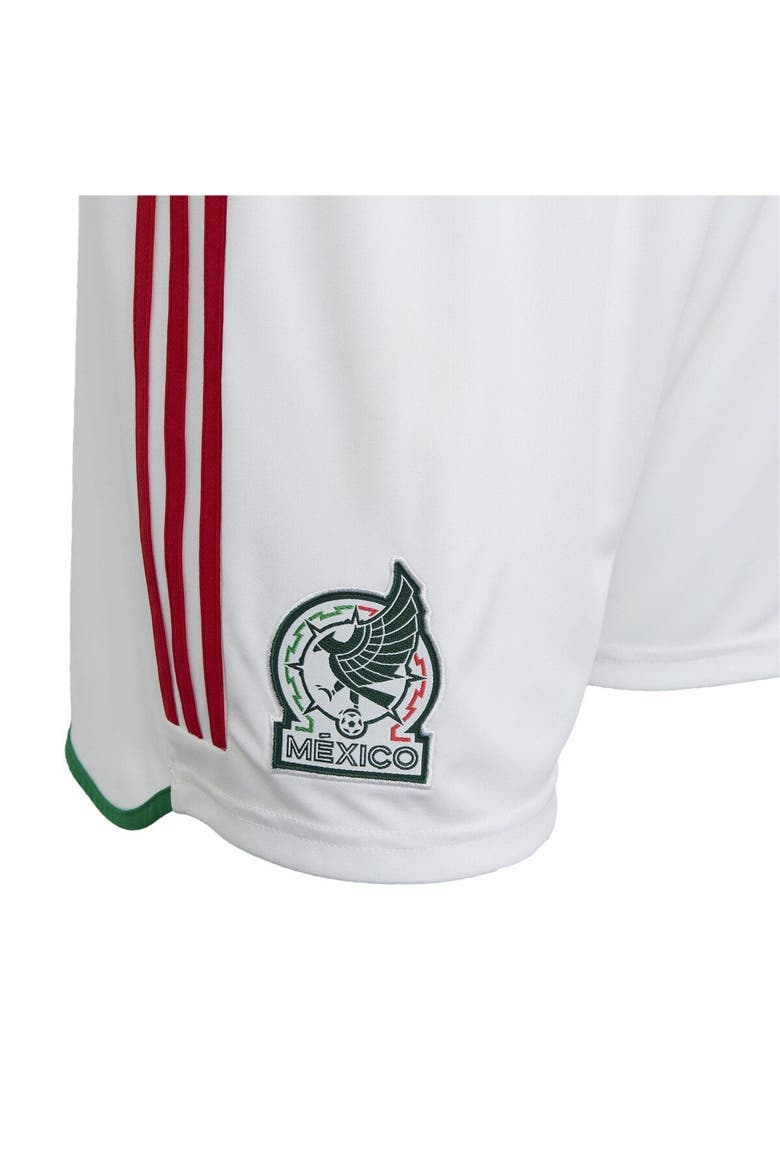Men's adidas White Mexico National Team AEROREADY Replica Shorts, Alternate, color, White