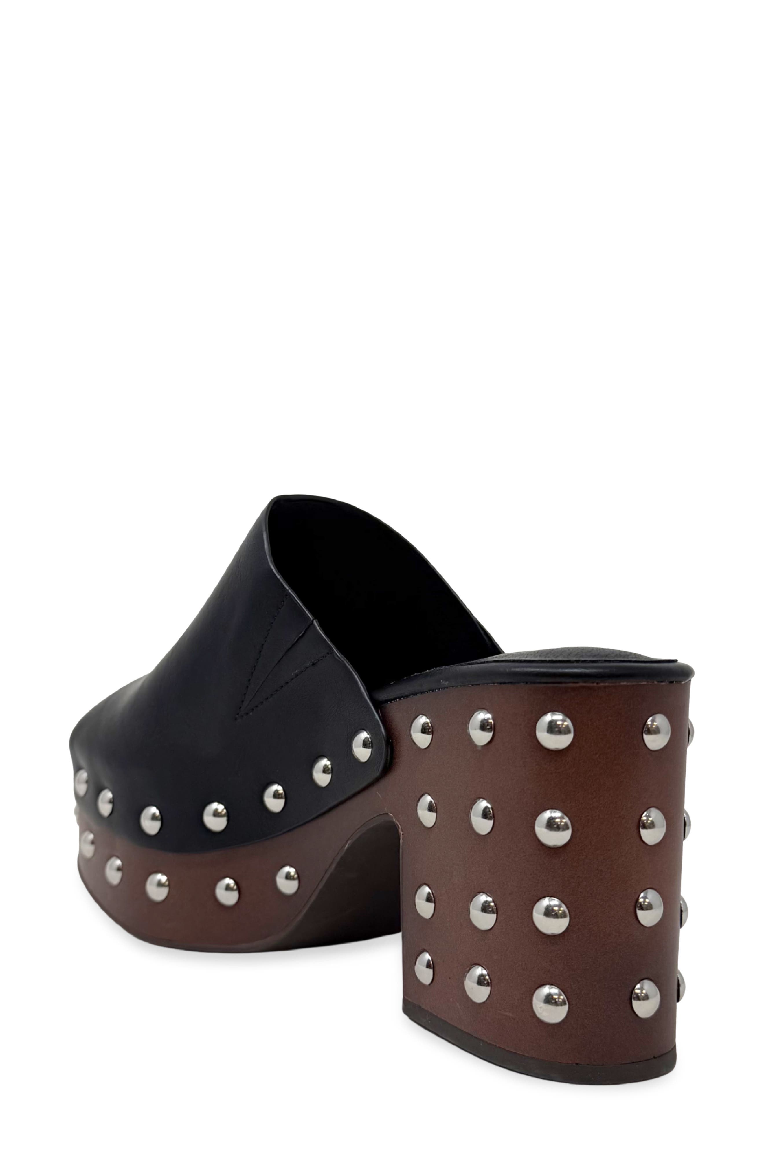 SHUSHOP Holly Platform Slide Sandal, Alternate, color, Black