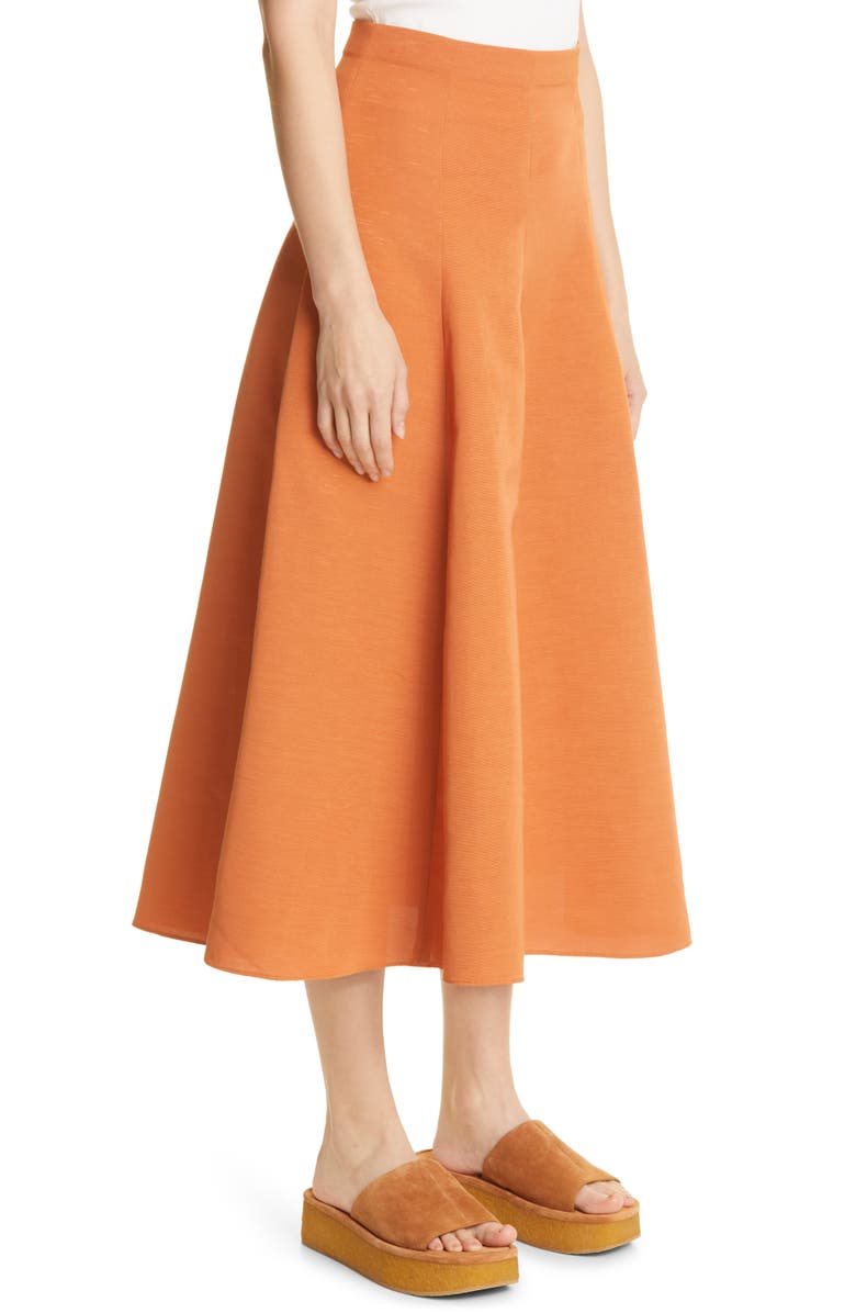 Vince Paneled Cotton Blend Slip Skirt, Alternate, color, 