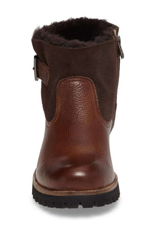Blackstone Ol06 Genuine Shearling Lined Bootie In Brown
