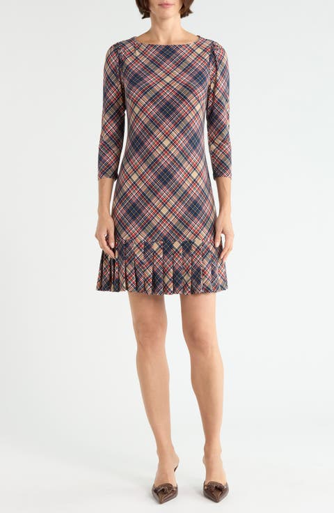 Print Trapeze Dress