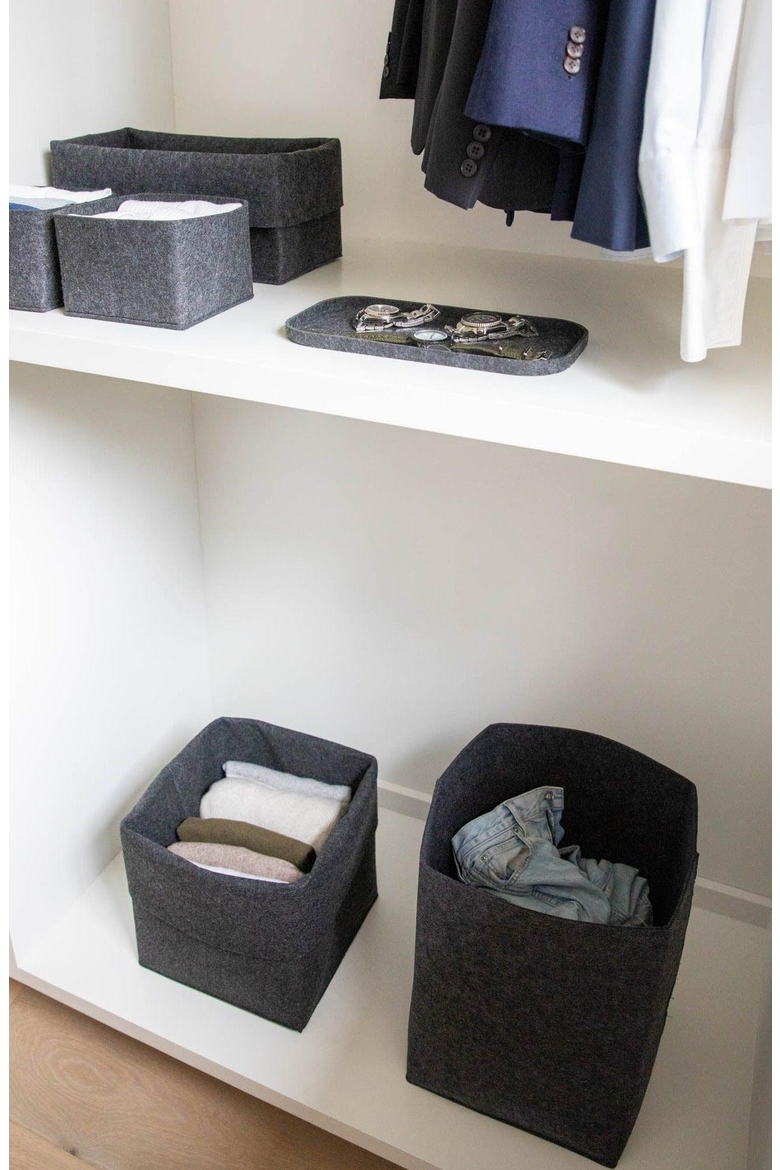 The Flex Bin - Original Set, Alternate, color, Carbon