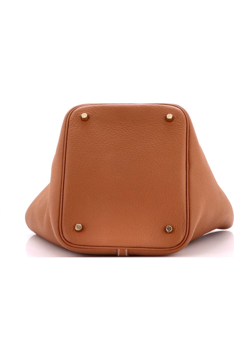 Pre-Owned Hermes Picotin Lock Bag Clemence MM, Alternate, color, Gold