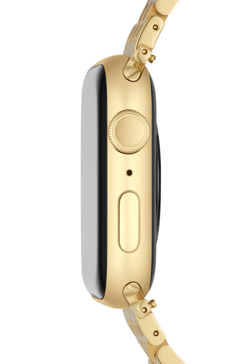 20mm Apple Watch® Bracelet Watchband, Alternate, color, GOLD