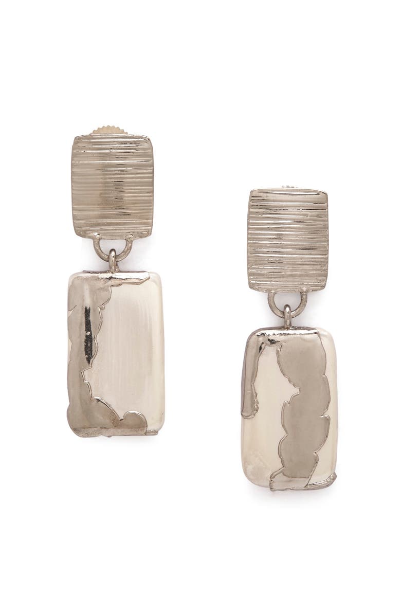 Dhwani Bansal ZURI DROPS, Main, color, White Rhodium Plated