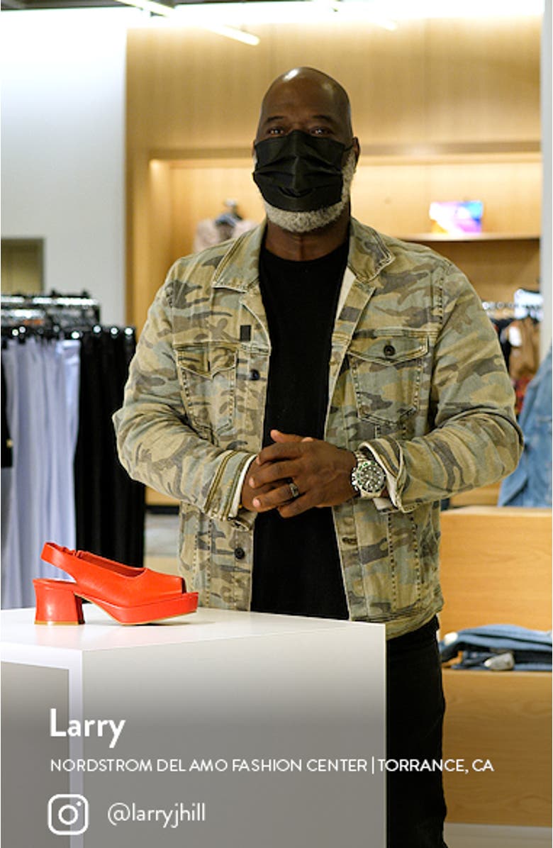 Extendo Platform Slingback Sandal, sales video thumbnail