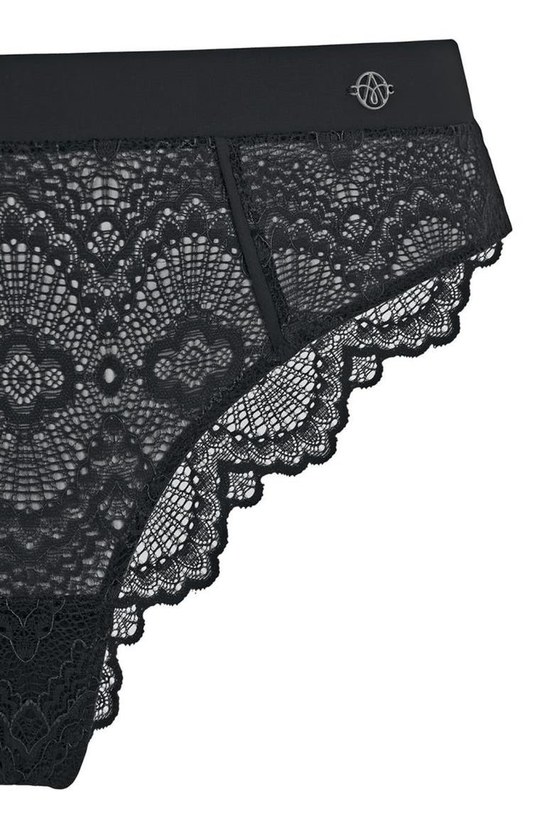 Flame Brazilian Bottom, Alternate, color, Black