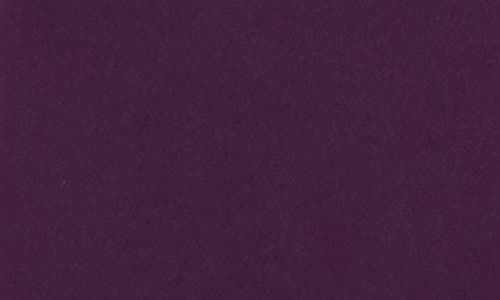 Alex Evenings Long Stretch Scuba Crepe Dress In Purple