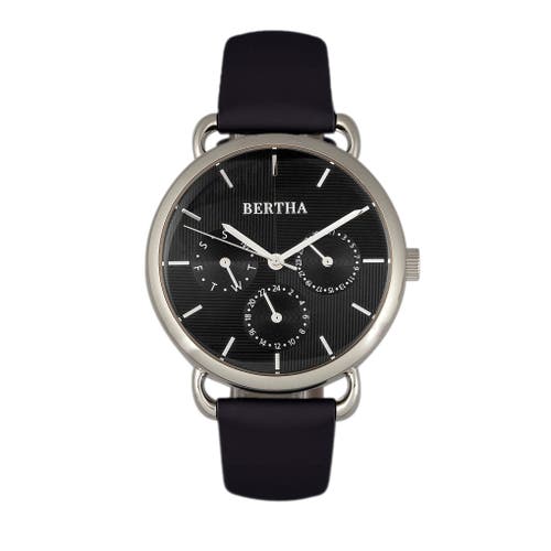 Bertha Women's Gwen Watch In Black
