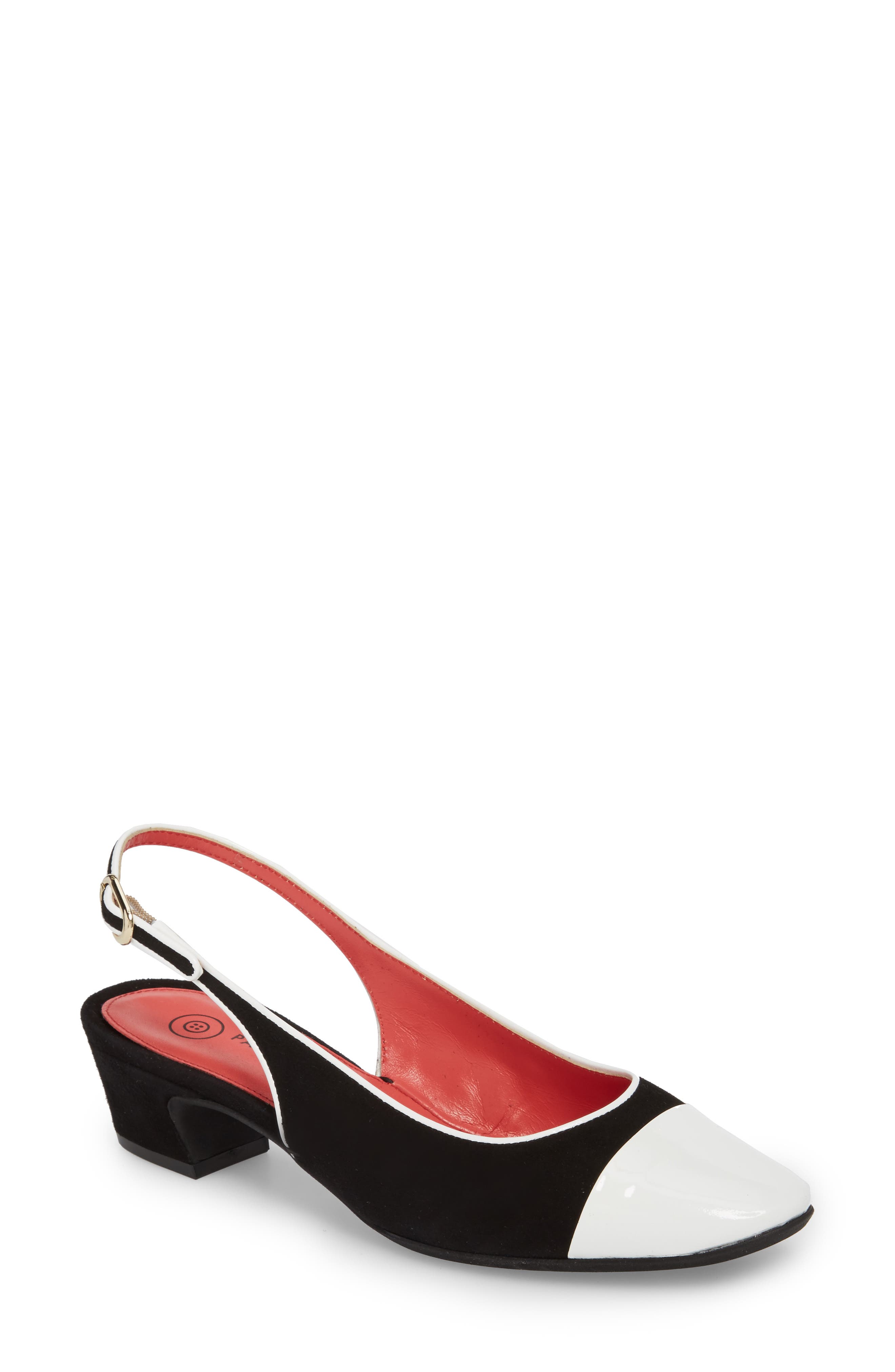 Pas de Rouge Eloe Slingback Pump, Main, color, 