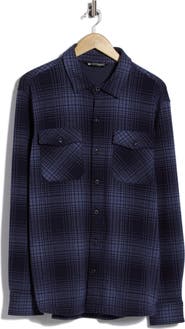 TravisMathew Sunset Season Plaid Shirt Jacket