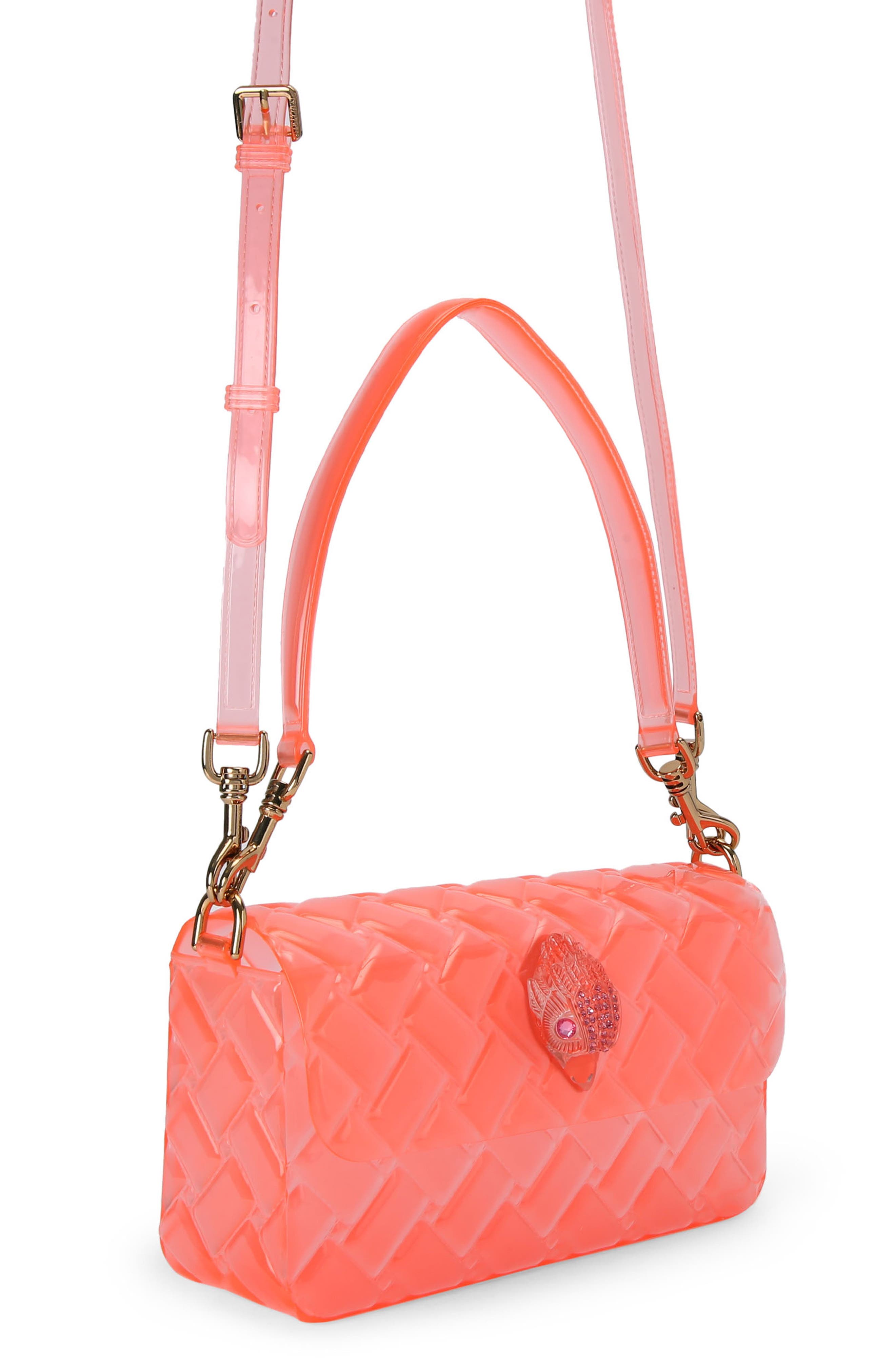 Kensington Jelly Shoulder Bag, Alternate, color, OPEN PINK