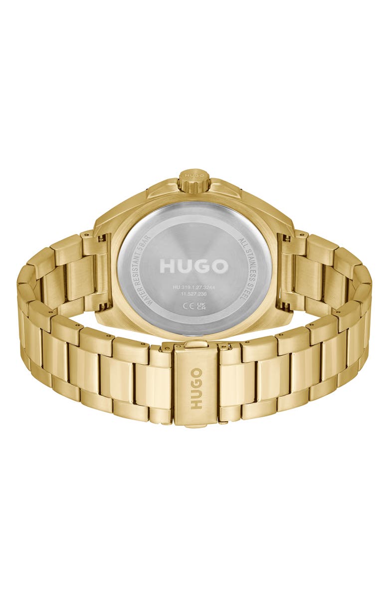 BOSS Visit Bracelet Watch, 44mm, Alternate, color, Black