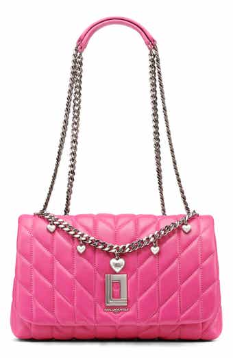 KARL LAGERFELD PARIS Lafayette Quilted Leather Crossbody Bag