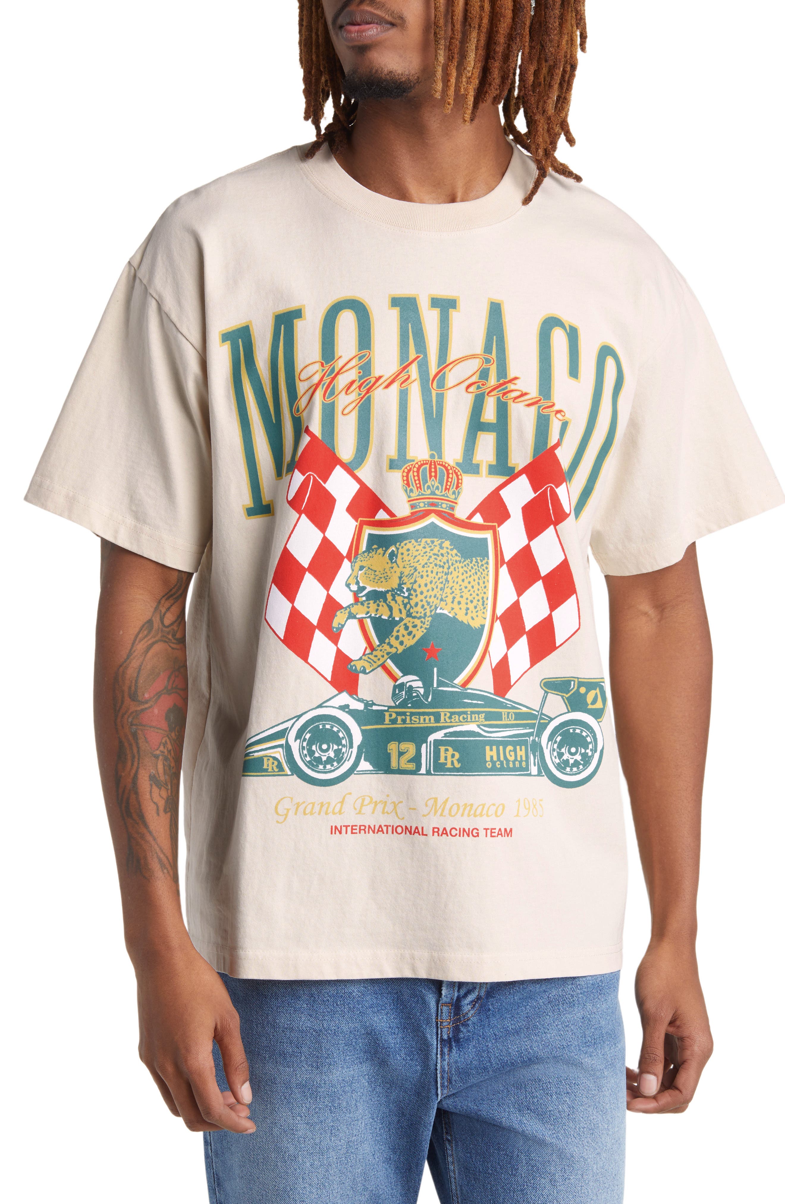 ALPHA COLLECTIVE Monaco Racing Graphic T-Shirt (Men) | Nordstromrack