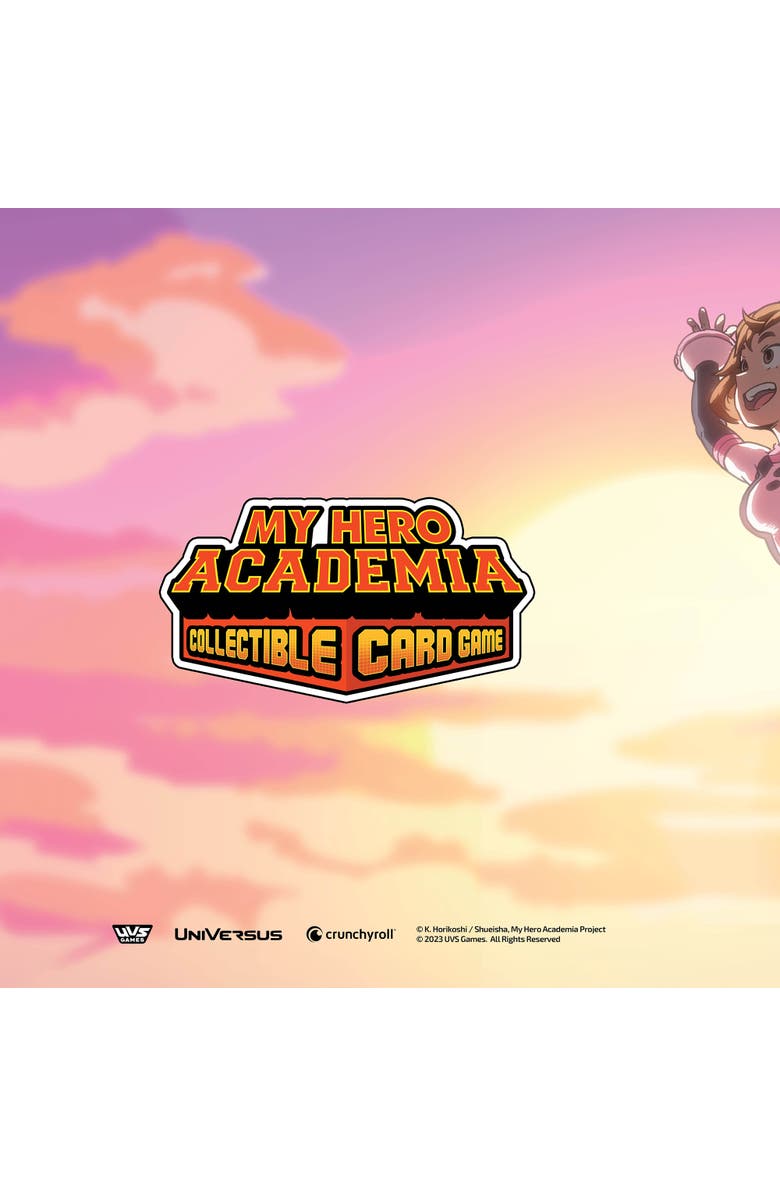 UVS Games My Hero Academia Collectible Card Game Set 6 Jet Burn W/ Ochaco Uraraka Playmat, Alternate, color, Multicolored
