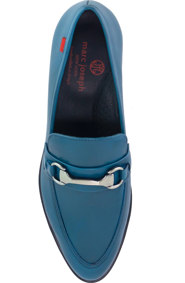 Marc Joseph New York River Rd Bit Loafer, Alternate, color, Petrol Brushed Napa
