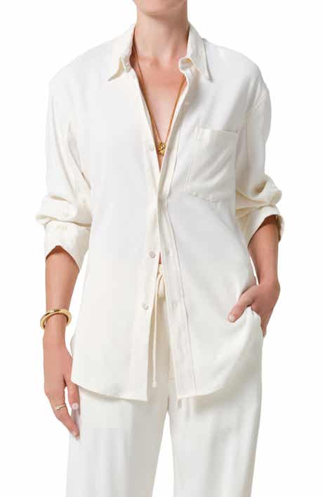 Kayla Oversize Button-Up Shirt