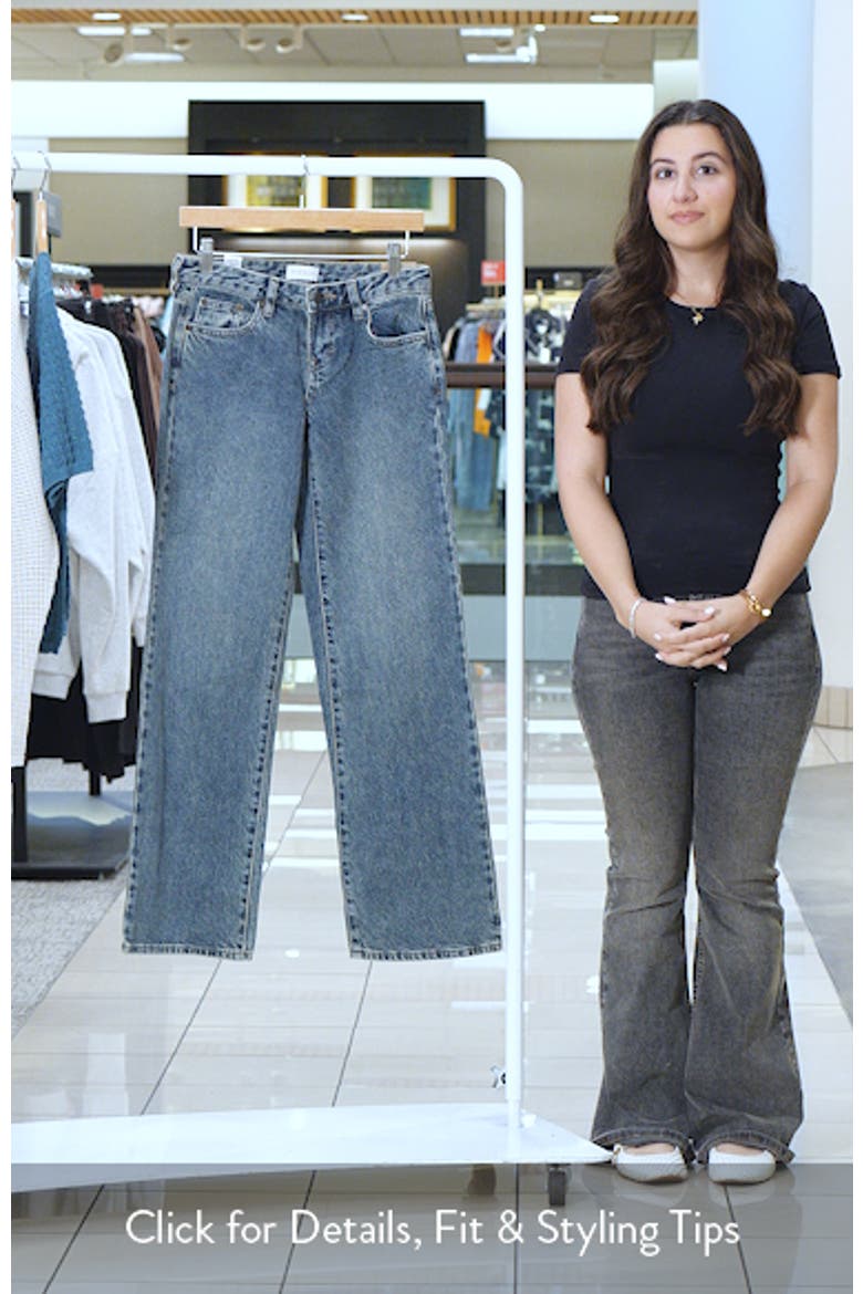 Zoe Low Rise Girlfriend Jeans video