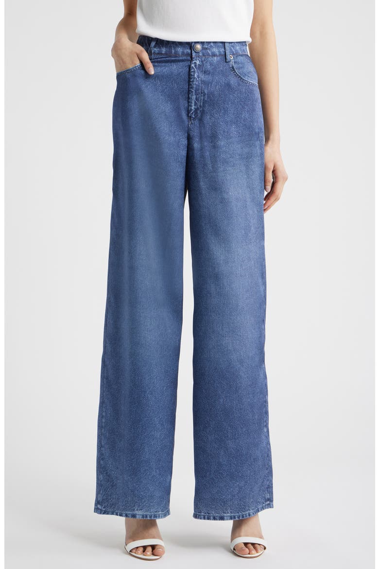 Sage Wide Leg Jeans, Main, color, DARK INDIGO