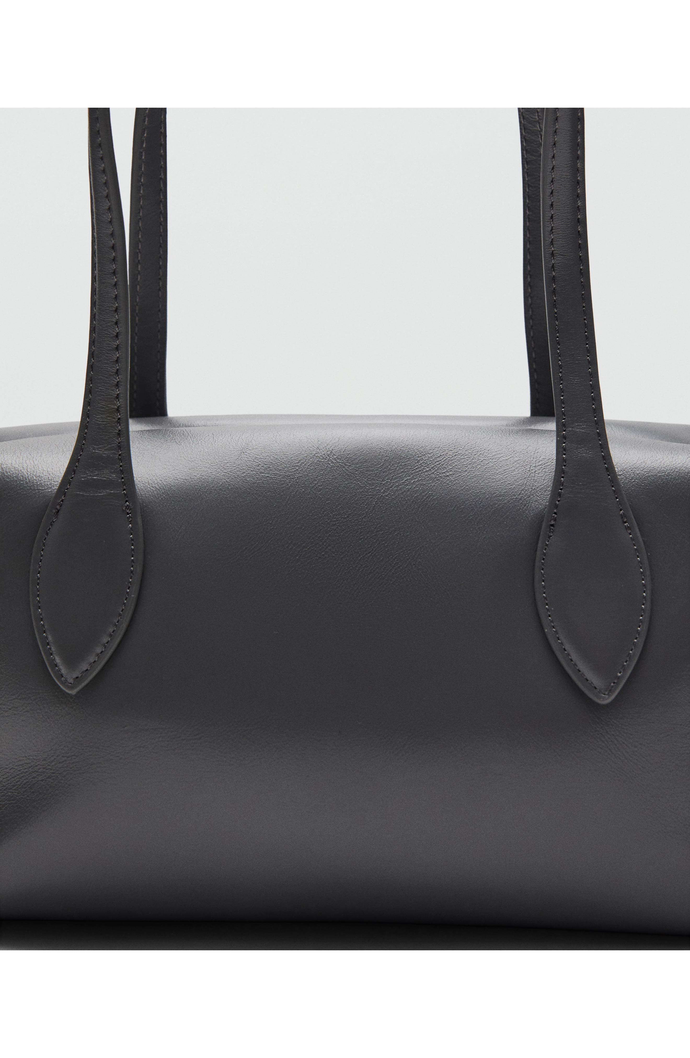 MANGO Selection Leather Shoulder Bag, Alternate, color, 