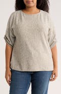 MAX STUDIO Cinched Sleeve Top