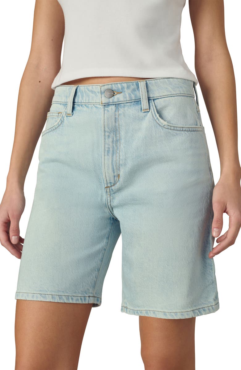 Joe's The Joey Longline Denim Shorts, Alternate, color, Down Play