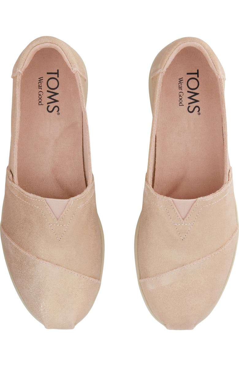 TOMS Alpargata Plus Slip-On, Alternate, color, Pink