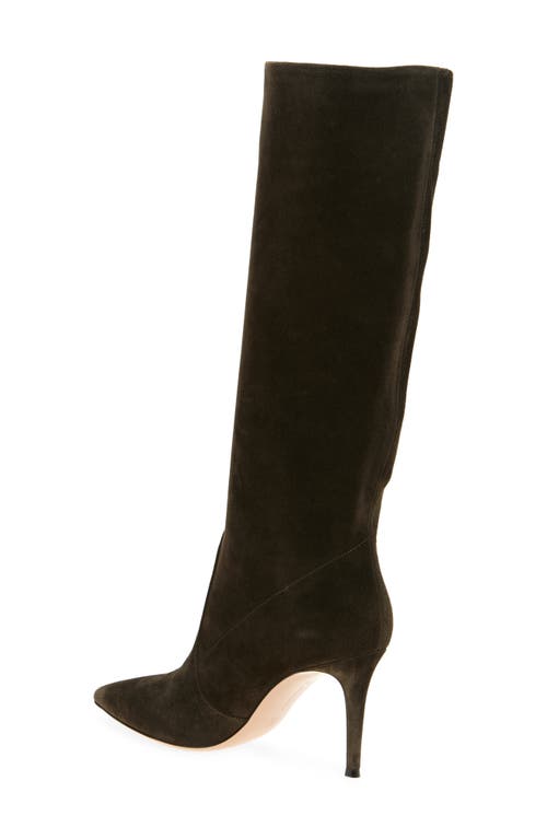 Gianvito Rossi Hansen Pointed Toe Boot In Green