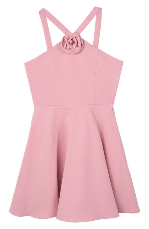 Kids' Laguna Rosette Skater Party Dress (Big Kid)