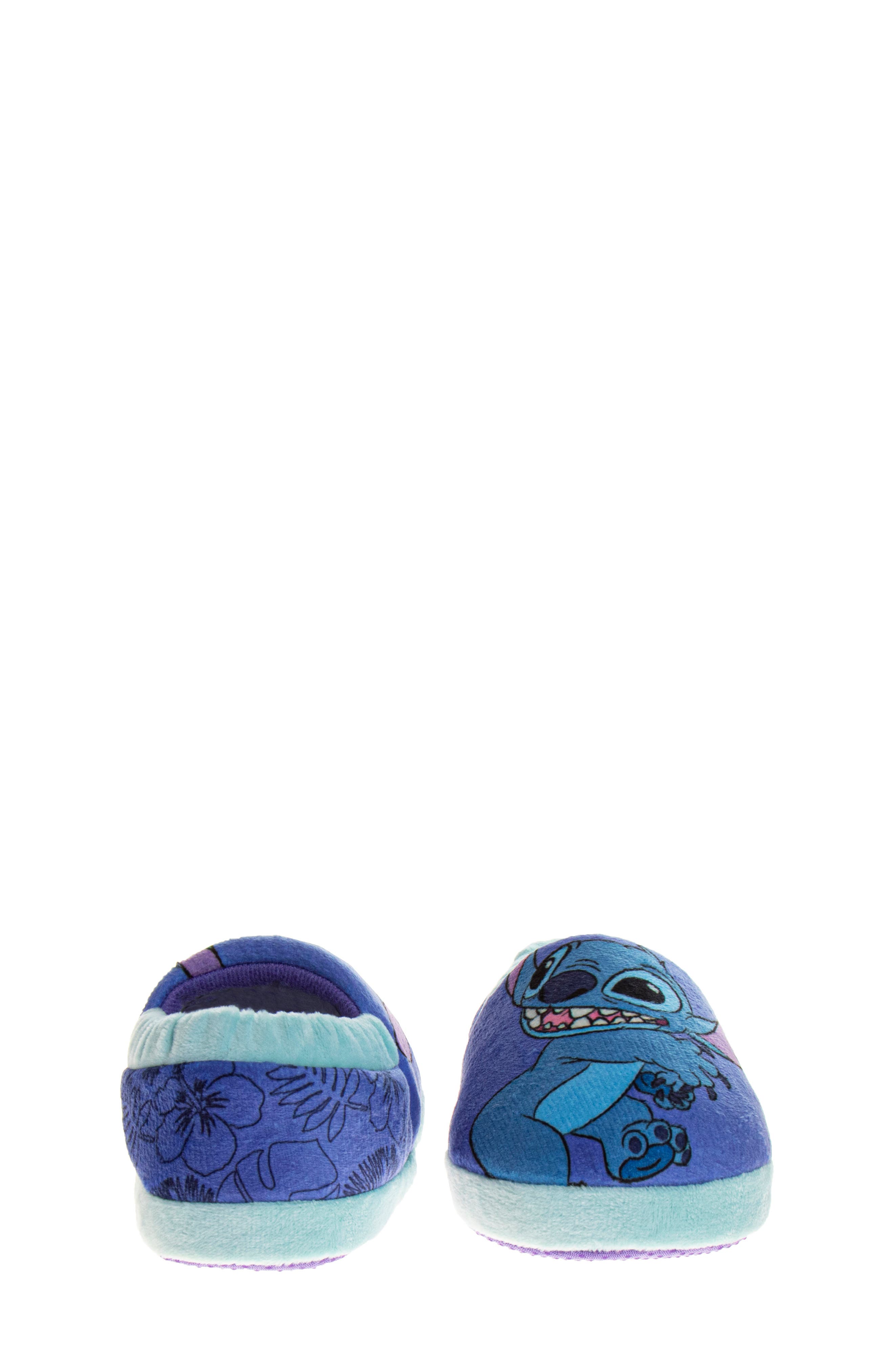 JOSMO Kids' Lilo & Stitch Graphic Slipper, Alternate, color, Purple / Light Blue