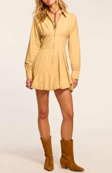 Ramy Brook Naira Long Sleeve Shirtdress