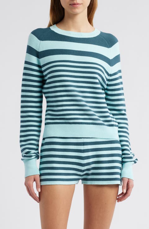 The Manny Stripe Cotton Sweater