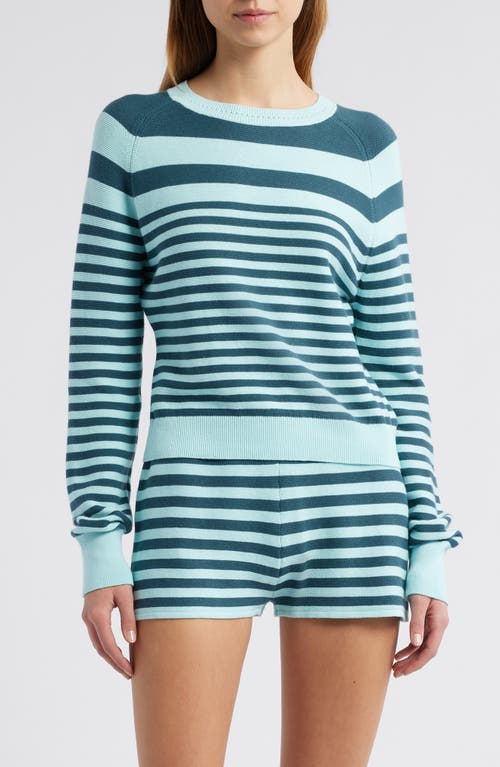 SOLID & STRIPED SOLID & STRIPED THE MANNY STRIPE COTTON SWEATER