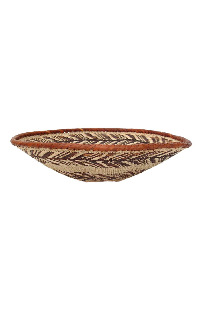 Mbare Tonga Wall Decor Basket Medium, Alternate, color, Brown