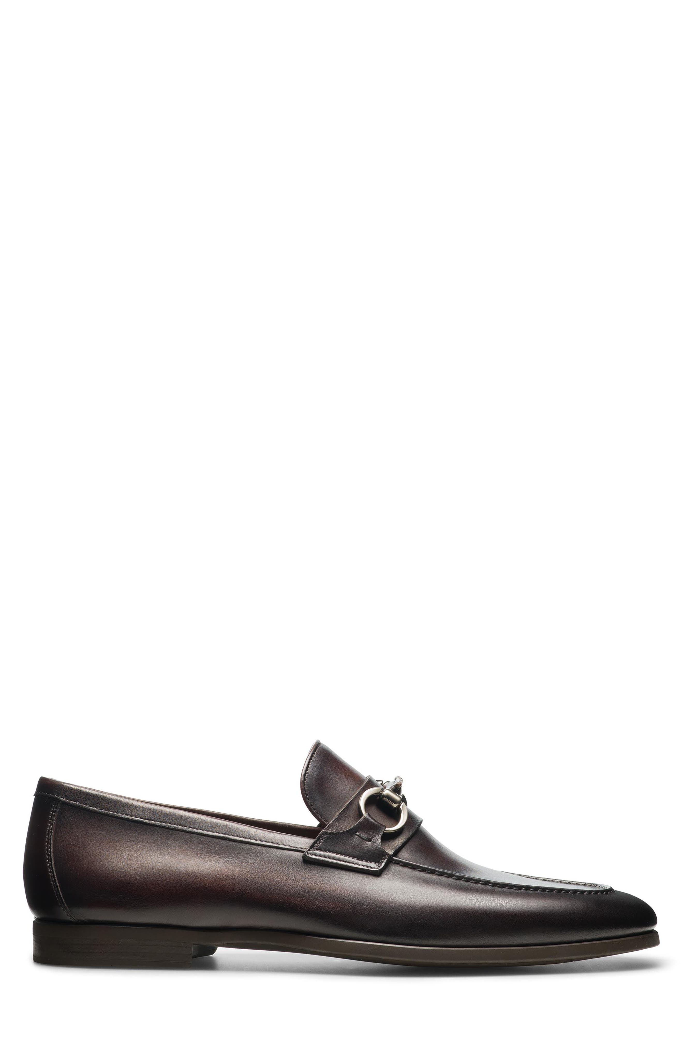 Magnanni Diago II Bit Loafer, Alternate, color, Brown