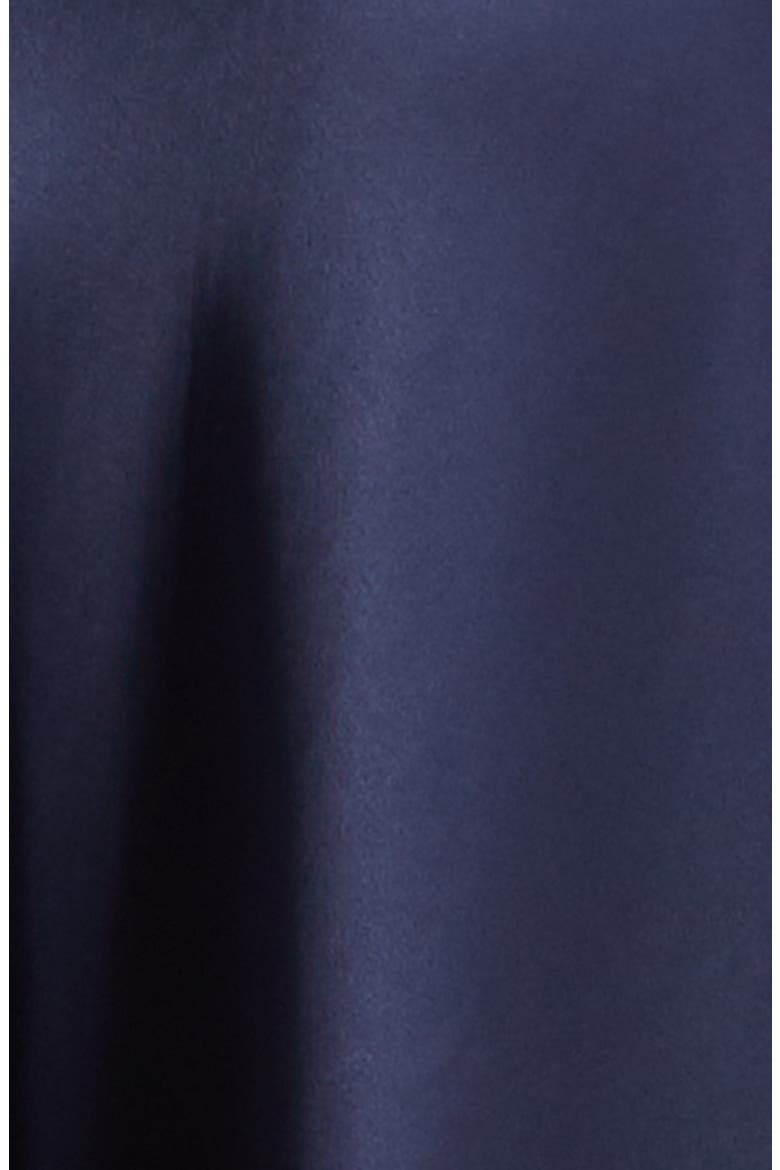 Lou Lou Satin Slipdress, Alternate, color, NAVY