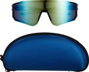 Capelli New York Kids' Shield Sunglasses & Case Set