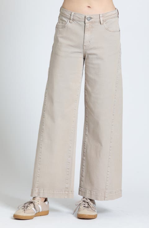 Godet Wide Leg Jeans