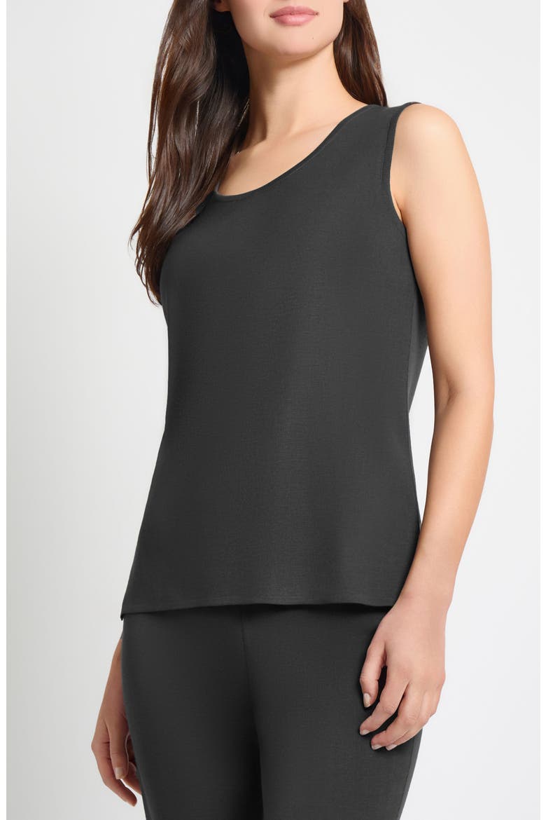 Scoop Neck Sweater Tank, Alternate, color, GRANITE
