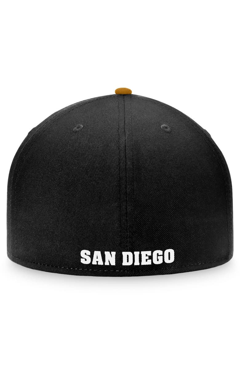 FANATICS Men's Fanatics Branded Black/Khaki San Diego Padres Fitted Hat, Alternate, color,