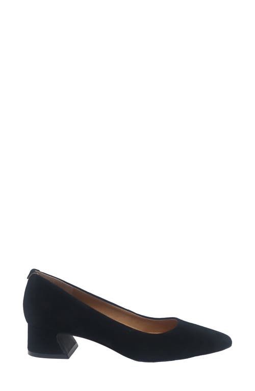 Gentle Souls Gardena Pointed Toe Pump In Black