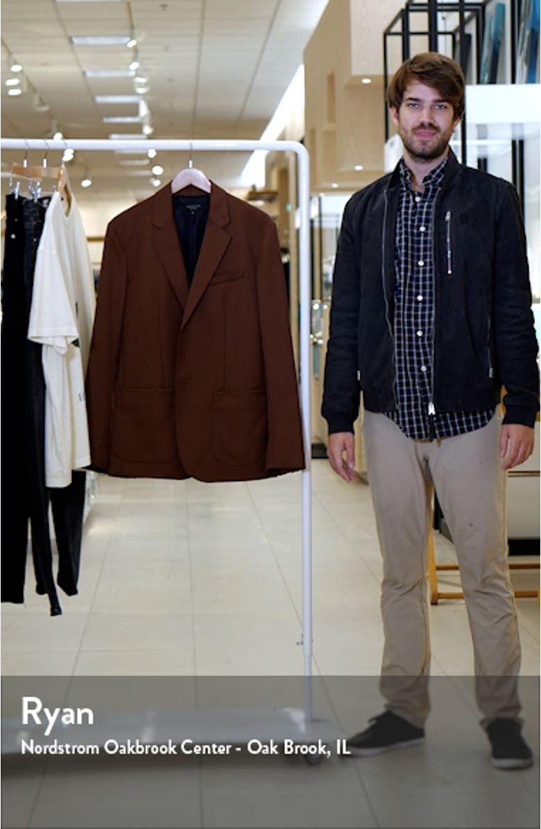 Shift Wool Blend Twill Sport Coat, sales video thumbnail