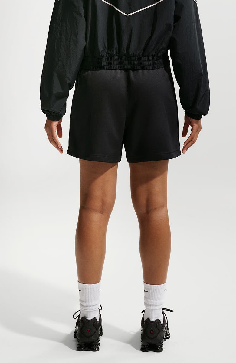 Nike Pintuck Shorts, Alternate, color, Black/ Black/ Sail